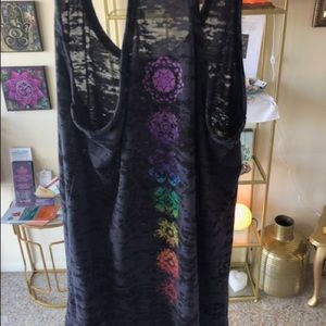 Jala dark gray chakra tank